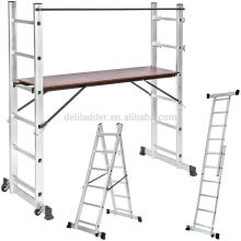 Heavy Duty DIY Tower Scaffold Ladder Multi Purpose Work Platform Steps Aluminium